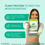 Tata Gofit Plant Protein | Strength Hair & Glow, Heavenly Chocolate Flavour