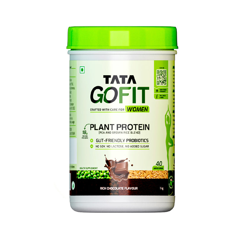 Tata GoFit Plant Protein Powder for Women