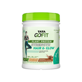 Tata Gofit Plant Protein | Strength Hair & Glow, Heavenly Chocolate Flavour