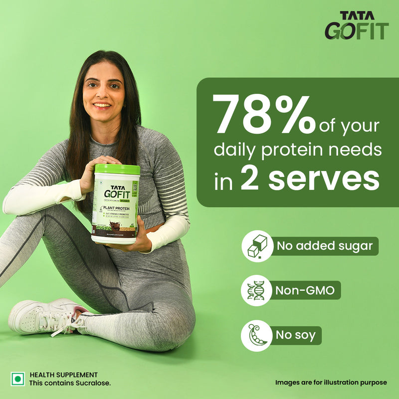 Tata GoFit Plant Protein Powder for Women