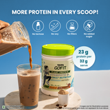 Tata Gofit Plant Protein | Strength & Daily Nutrition, Creamy Cafe Mocha Flavour